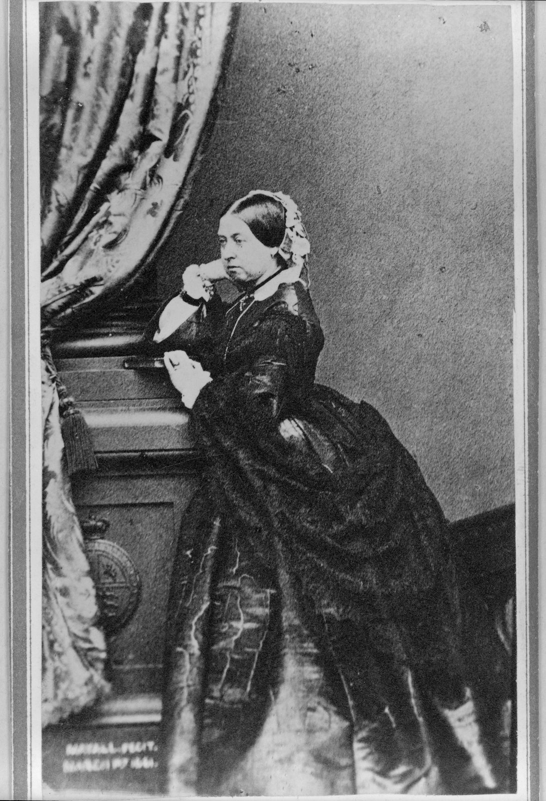 Queen Victoria, full-length portrait by Mayall