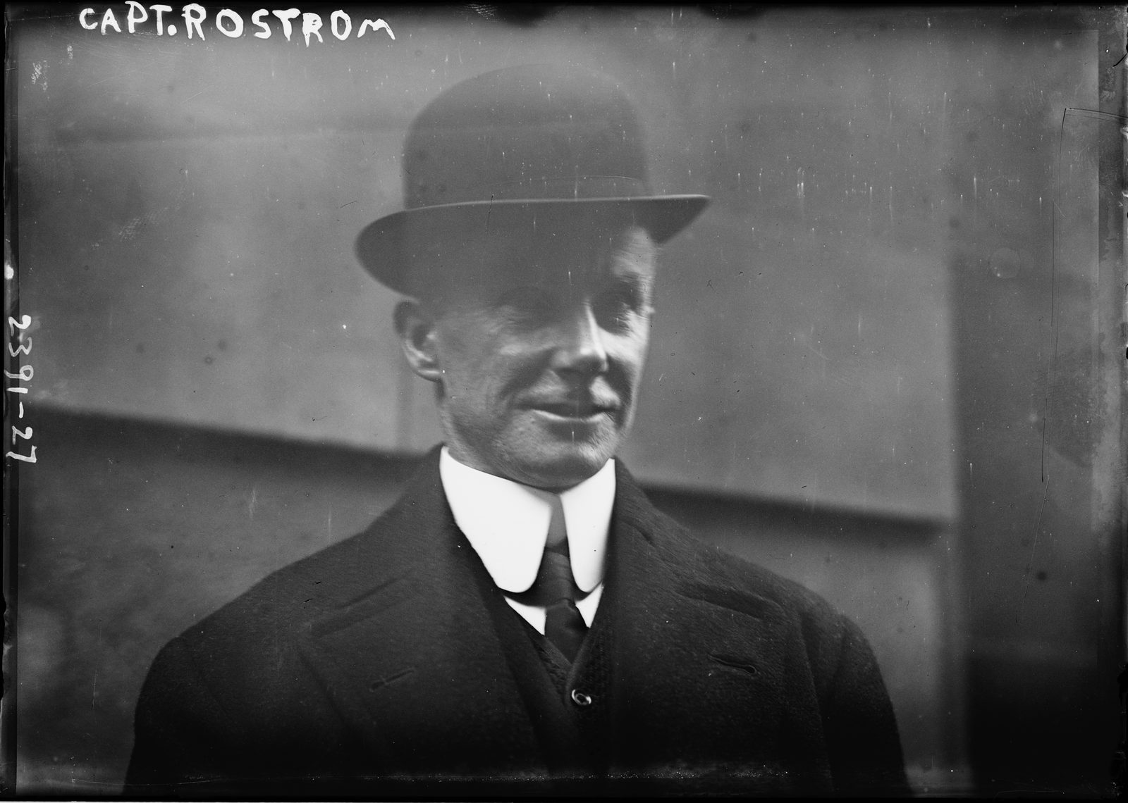 Captain Arthur Rostron of the Carpathia